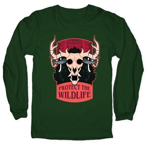 Protect The Wildlife (Wendigo) Longsleeve Tee